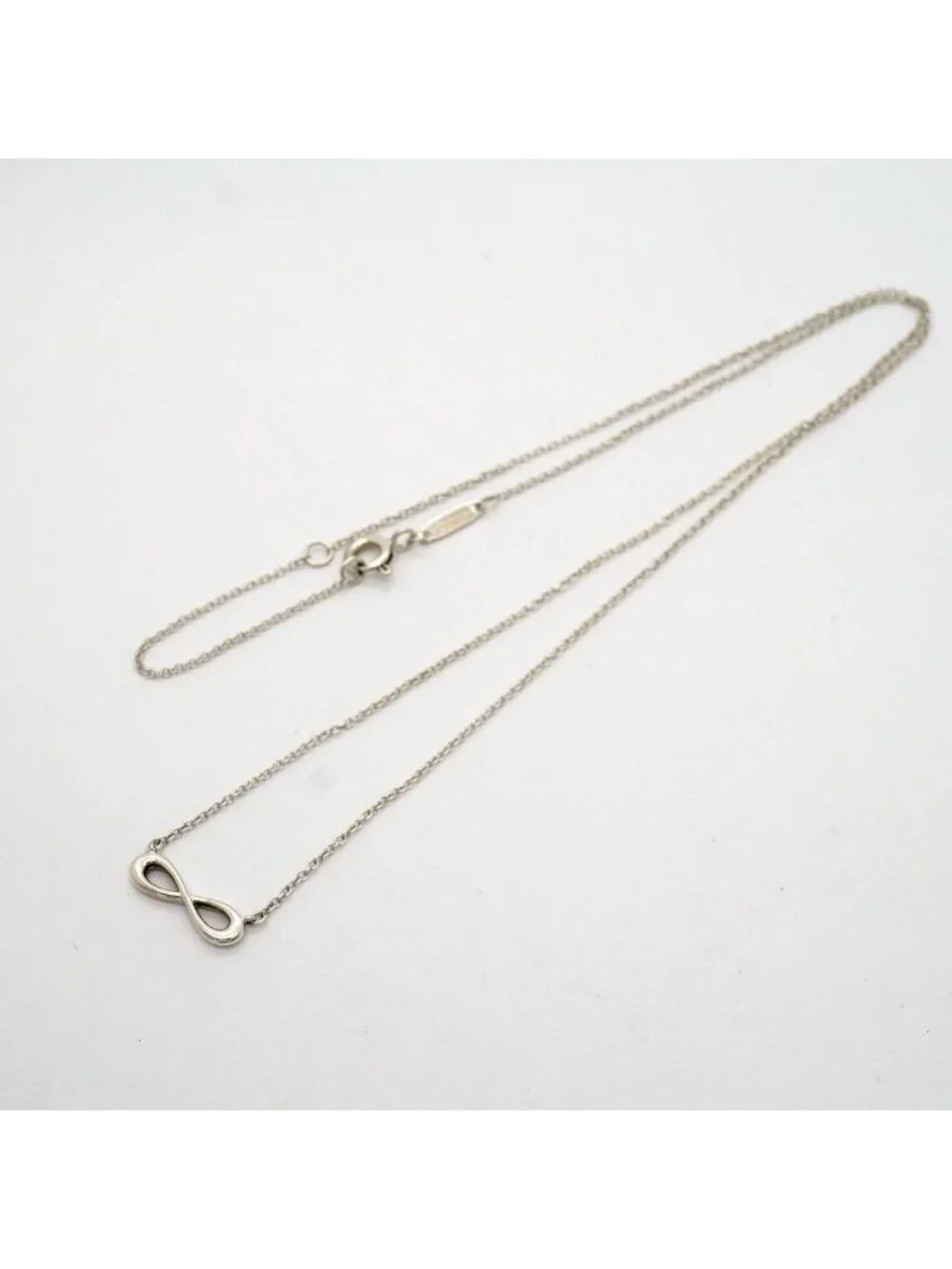 Tiffany & Co Necklace Infinity 925 Sterling Silver